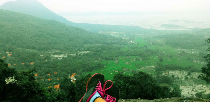 Bersantai di Gunung Parang